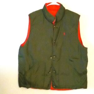 Reversible down vest by Polo by Ralph Lauren..size XL.